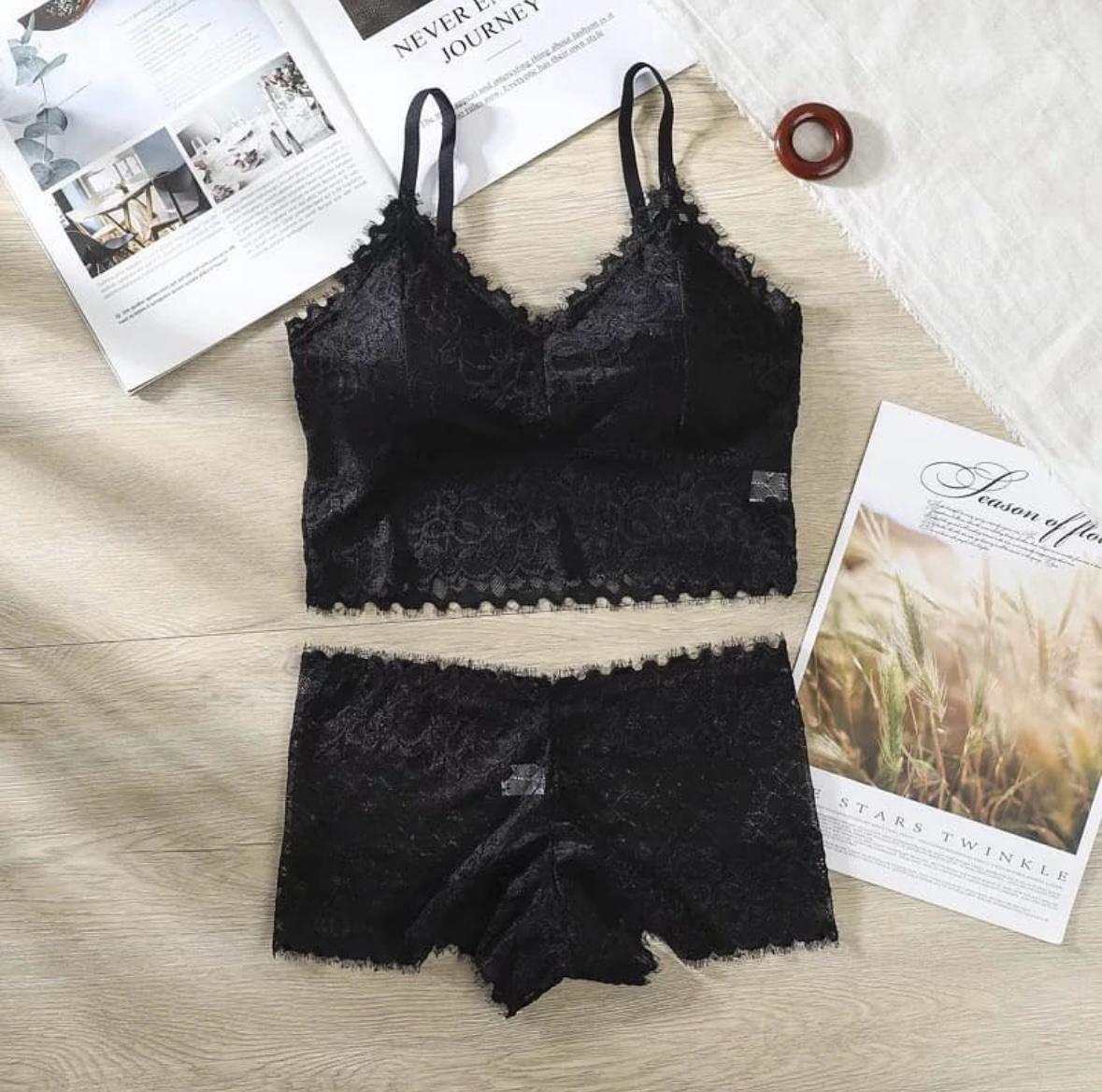 Women's Bra Panty Lingerie Set for Girl's Pack of 7| L - 81