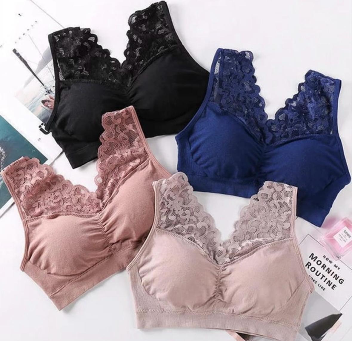 Women's Bra Panty Lingerie Set for Girl's Pack of 7| L - 75