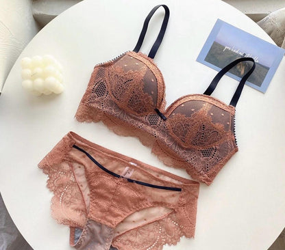 Women's Bra Panty Lingerie Set for Girl's Pack of 4| L - 86