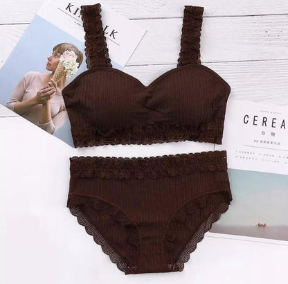 Women's Bra Panty Lingerie Set for Girl's Pack of 7| L - 87